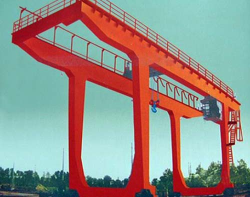 U型10-50/10T雙梁吊鉤門(mén)式起重機(jī)